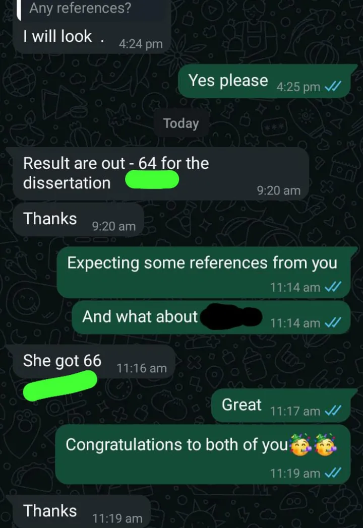 Dissertation 64% result